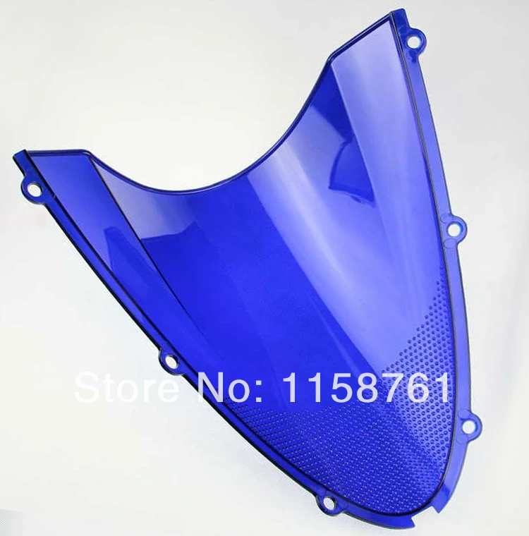 

Blue motorcycle Windshield Case for Kawasaki ZX-6R 636 2005 2006 2006 2007 2008