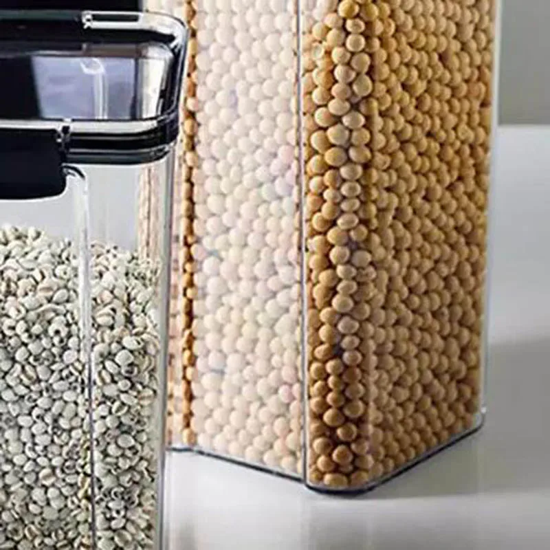 Прозрачные Герметичные банки цельнозернистая герметичная коробка холодильник |