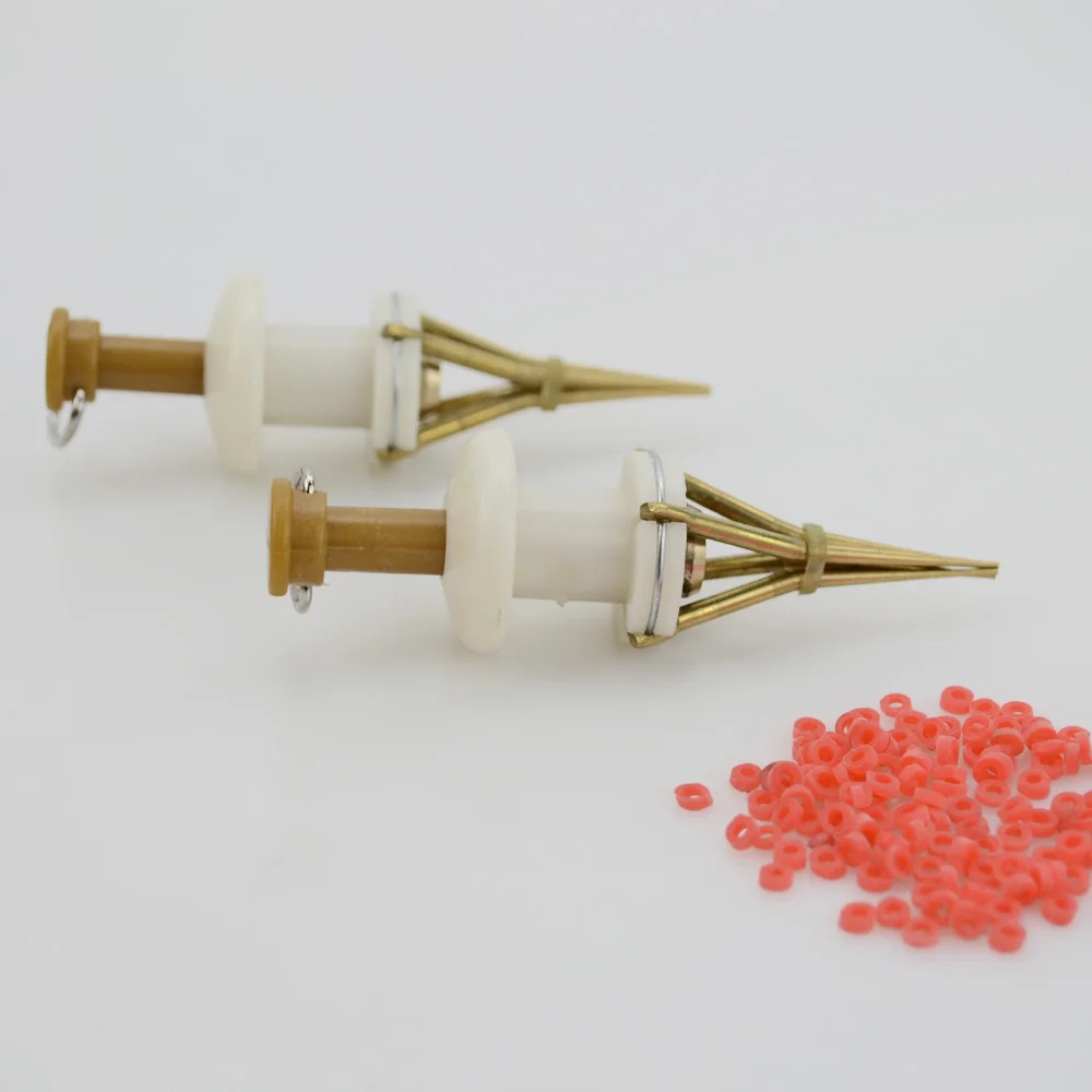 2pcs Carp Fishing Pellet Bander Tool Baiting for Accessories include Rubber Bands | Спорт и развлечения