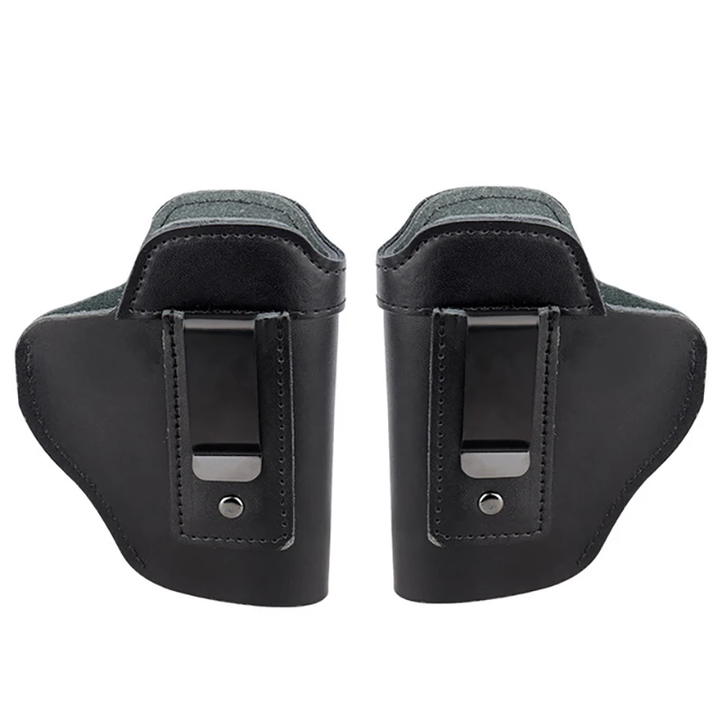 

Tactical Belt Universal Leather Handgun Holster With Clip For Gun Survival Military Things Hidden Carry Bag For Hunting