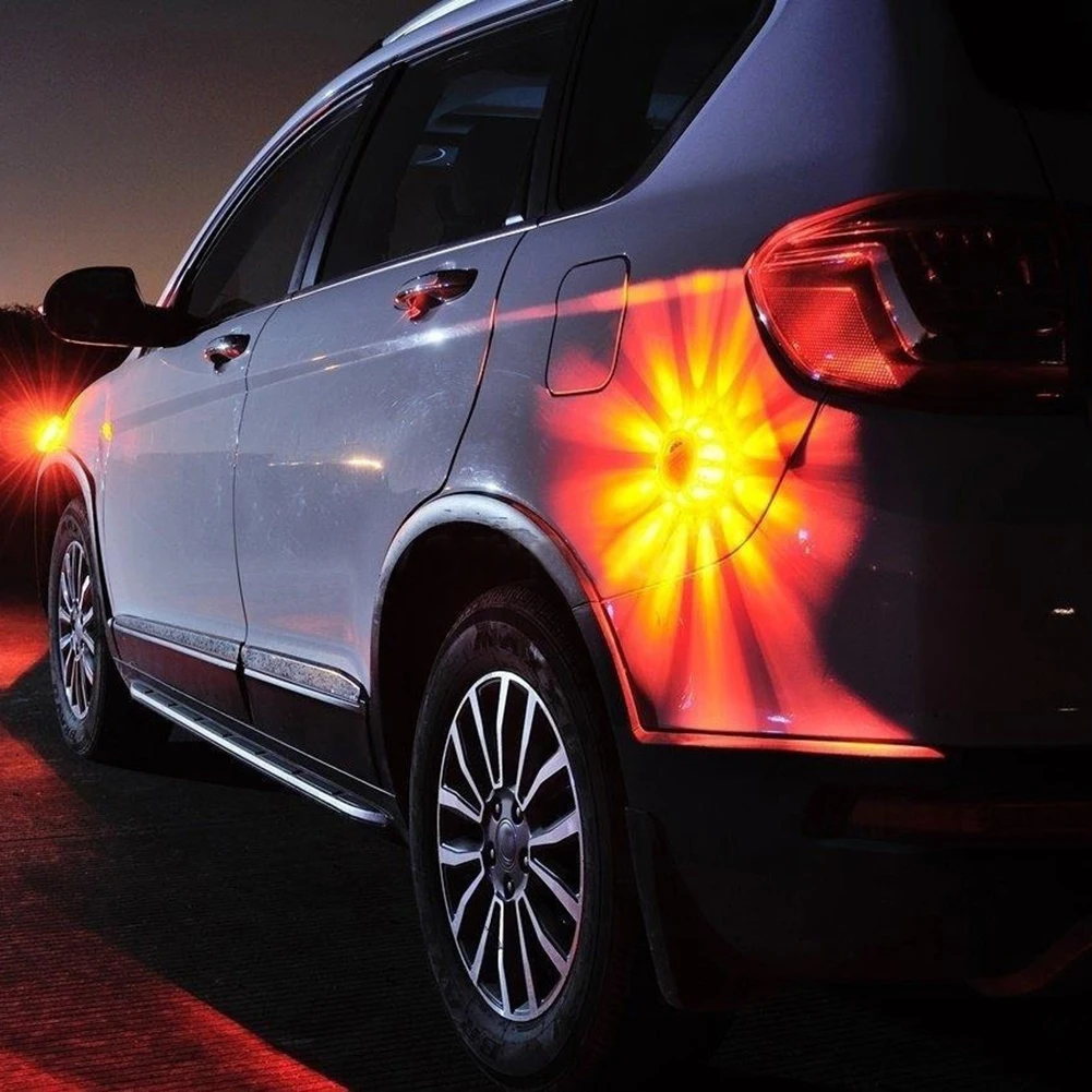 Светодиодный магнитный круглый аварийного проблесковый маячок Предупреждение