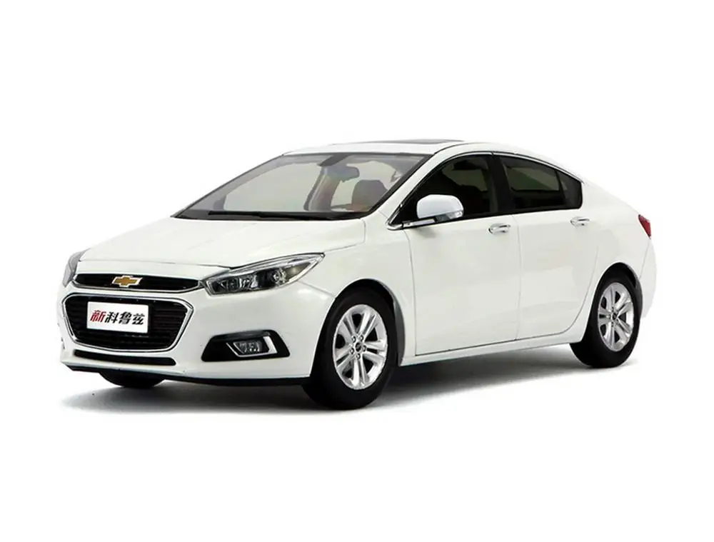 1/18 весы Chevrolet новые Cruze белые литые машины модельные игрушки, коллекционные подарки