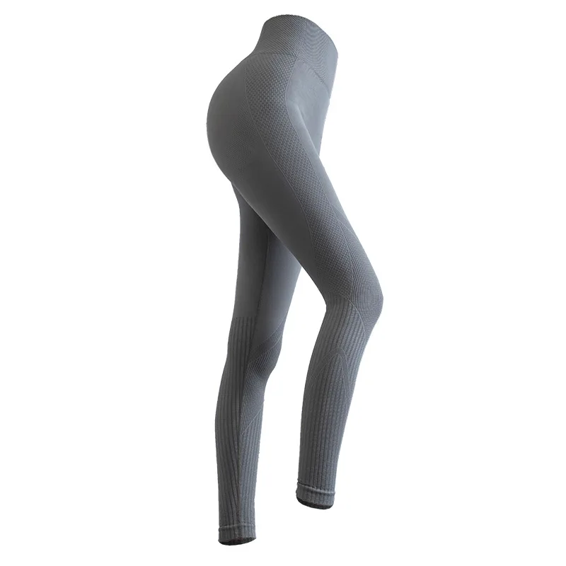 

New sports leggings women's high waist slimming mesh yoga pants quick-drying running fitness pants