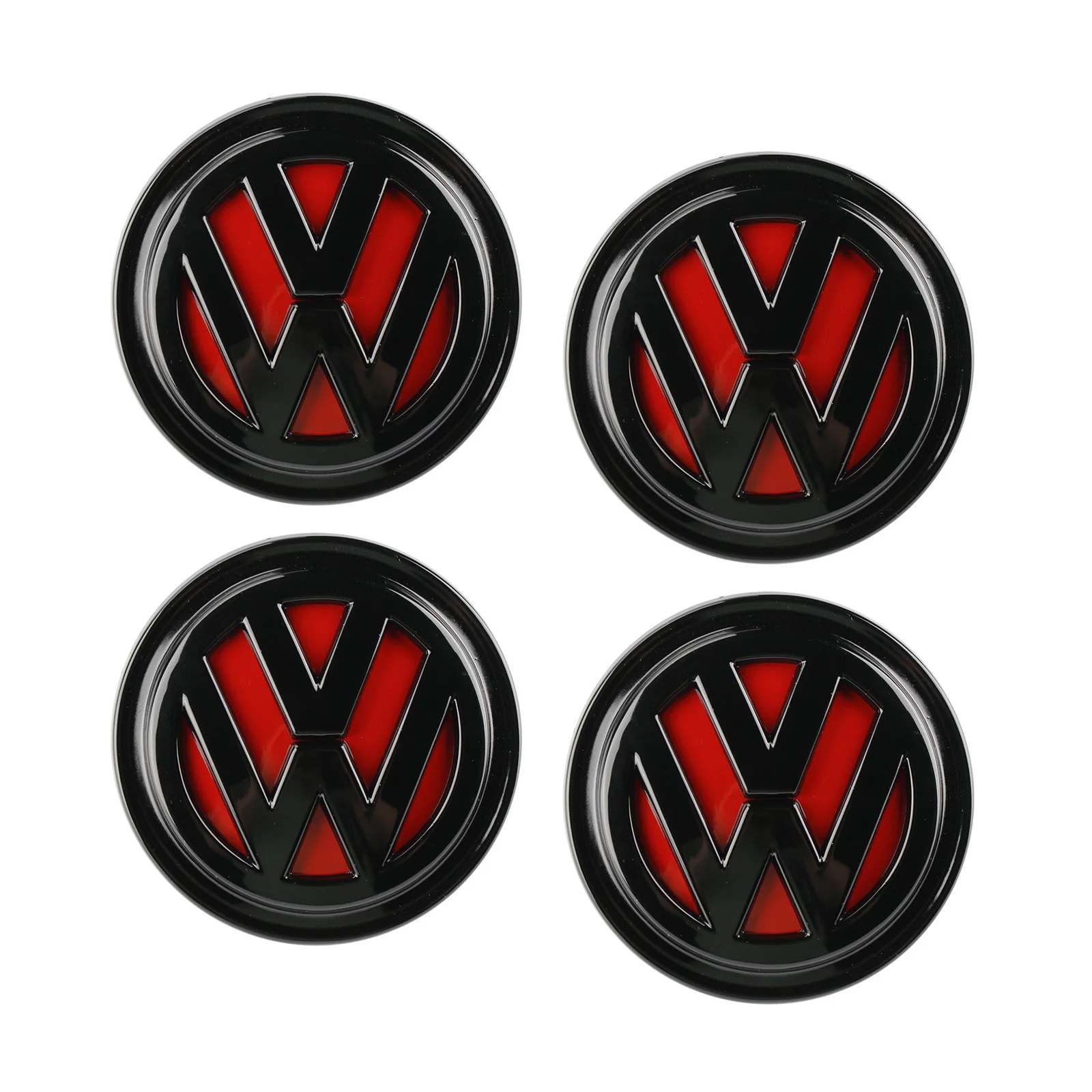 4 шт. блестящая черно-красная эмблема с логотипом 66 мм колпачок на ступицу колеса