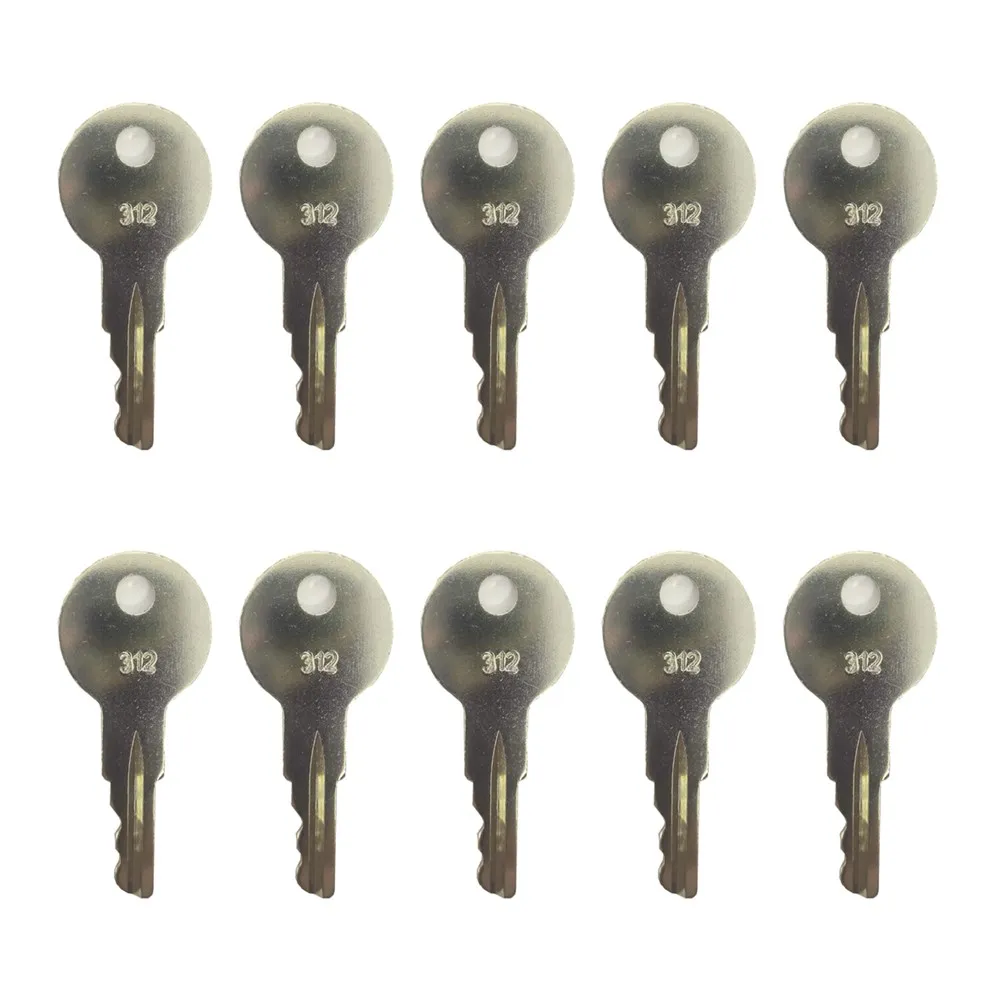 

10pc 312 Key For Champion Crown Case Ford For Caterpillar Linkbelt lifts