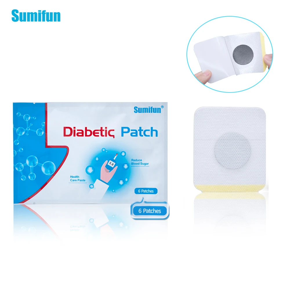 6 шт. пластыри для определения уровня сахара в крови|Пластыри терапевтические| |