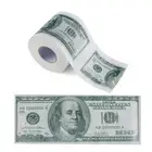 1 шт. забавные сто, цена в долларах, рулон туалетной бумаги Бумага деньги рулон $100 новый подарок туалетная бумага санитарно-Бумага древесной массы Бумага