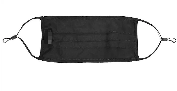 

Men Women's spring summer black color silk sunscreen mask lady's PM 2.5 breathable silk mouth-muffle R2799