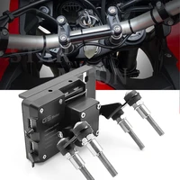 motorcycle stand holder phone mobile phone gps plate bracket phone holder for honda crf1000l africa twin crf1000l adv sports