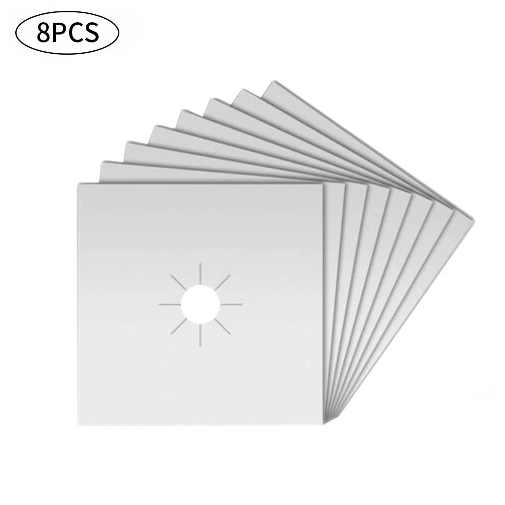 Новая защита для кухонной газовой плиты 8 шт. верхняя Защитная - Цена: 