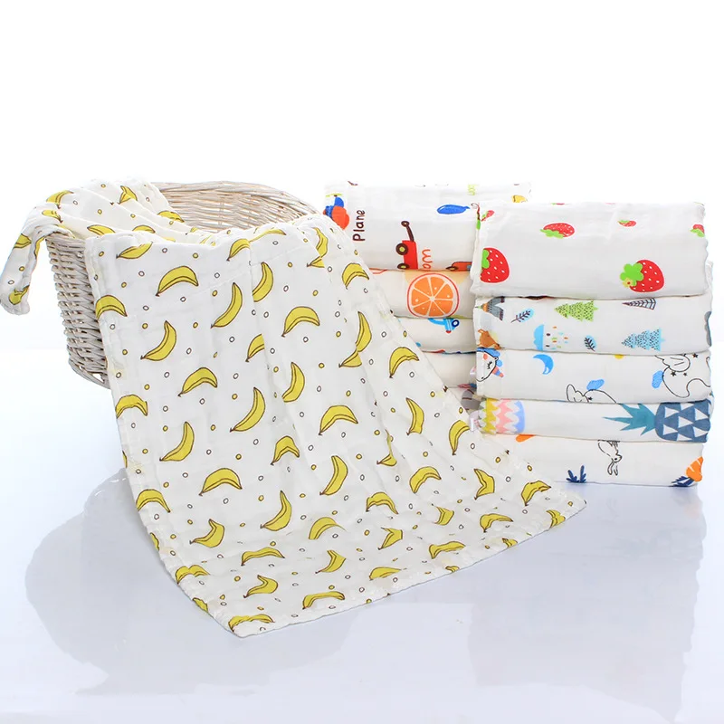 

Детское банное полотенце, Мягкое хлопковое водопоглощающее, благоприятное для кожи полотенце для лица для взрослых, полотенце, шесть слоев ...