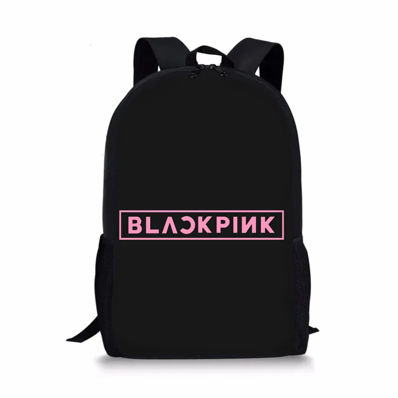 As Pictures ThiKin K POP черно-розовые школьные сумки для девочек, детский рюкзак со знаменитой звездой, детские сумки для подростков, школьный рюкзак Mochila на заказ Escolar - Цвет: As Pictures