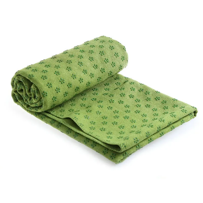 

1830*630mm Yoga Mat Anti-Slip Towel Fitness Yoga Supplies Yoga Blanket Yoga Towel PVC Plum Dot Yoga Towel