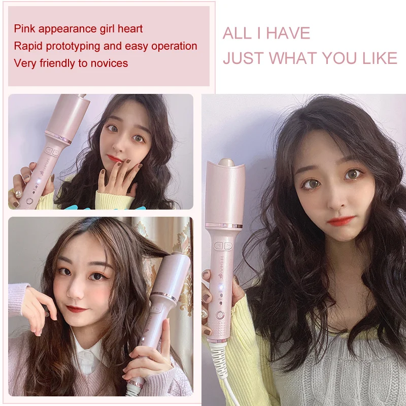 

Automatic Curling Iron Rotating Professional Curler Styling Tools Air Curler for Curls Waves Ceramic Curly Magic Hair Curlers