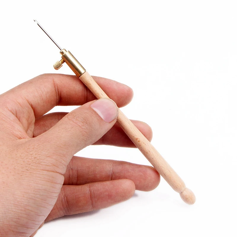 1pc Crochet Hook With 3 Needles Embroidery Tools Glitter Sequins Bead Needle Hooks Beading Tool Kit | Дом и сад