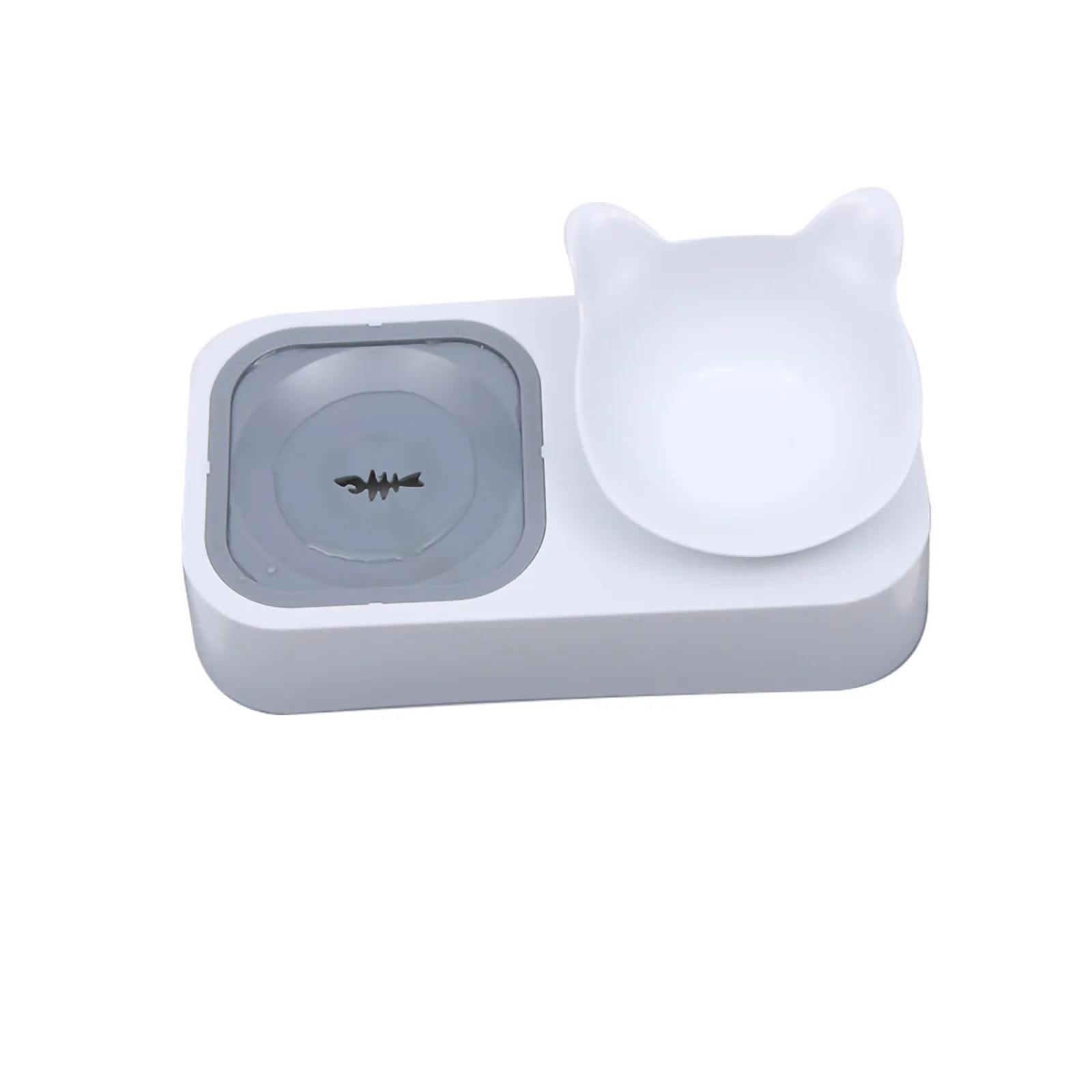 

Pet Dog Cat Slow Feed Protect Spine Water Food Bowl Protection Care Bowl