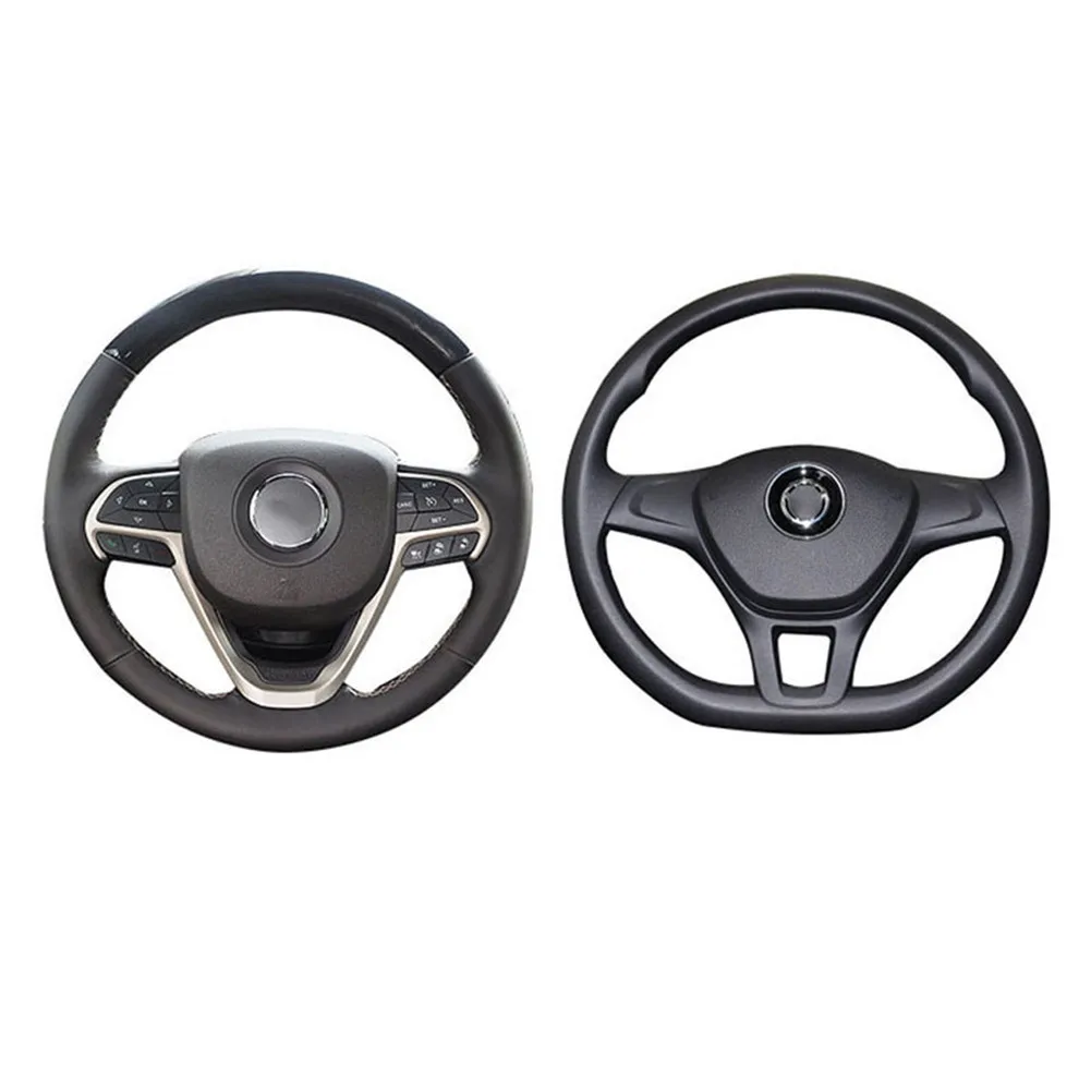 

Universal Steering Wheel Cover Accessories Bronzing Car Elastic Leather