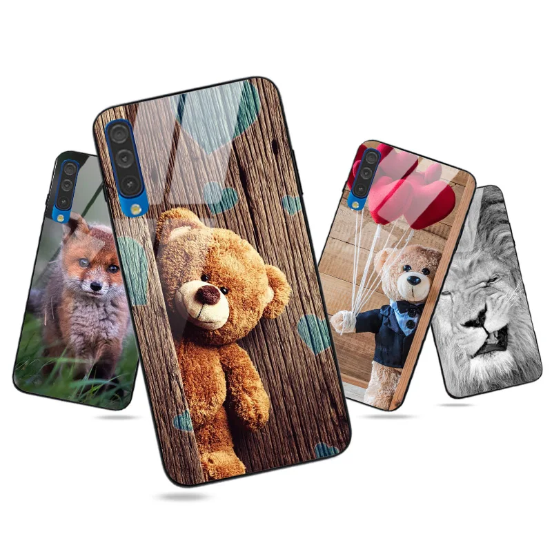 Для samsung Galaxy A10 A20 A30 A40 A50 A70 A3 A5 A7 A6 A8 A9 плюс чехол Обложка яркая для глянцевый чехол