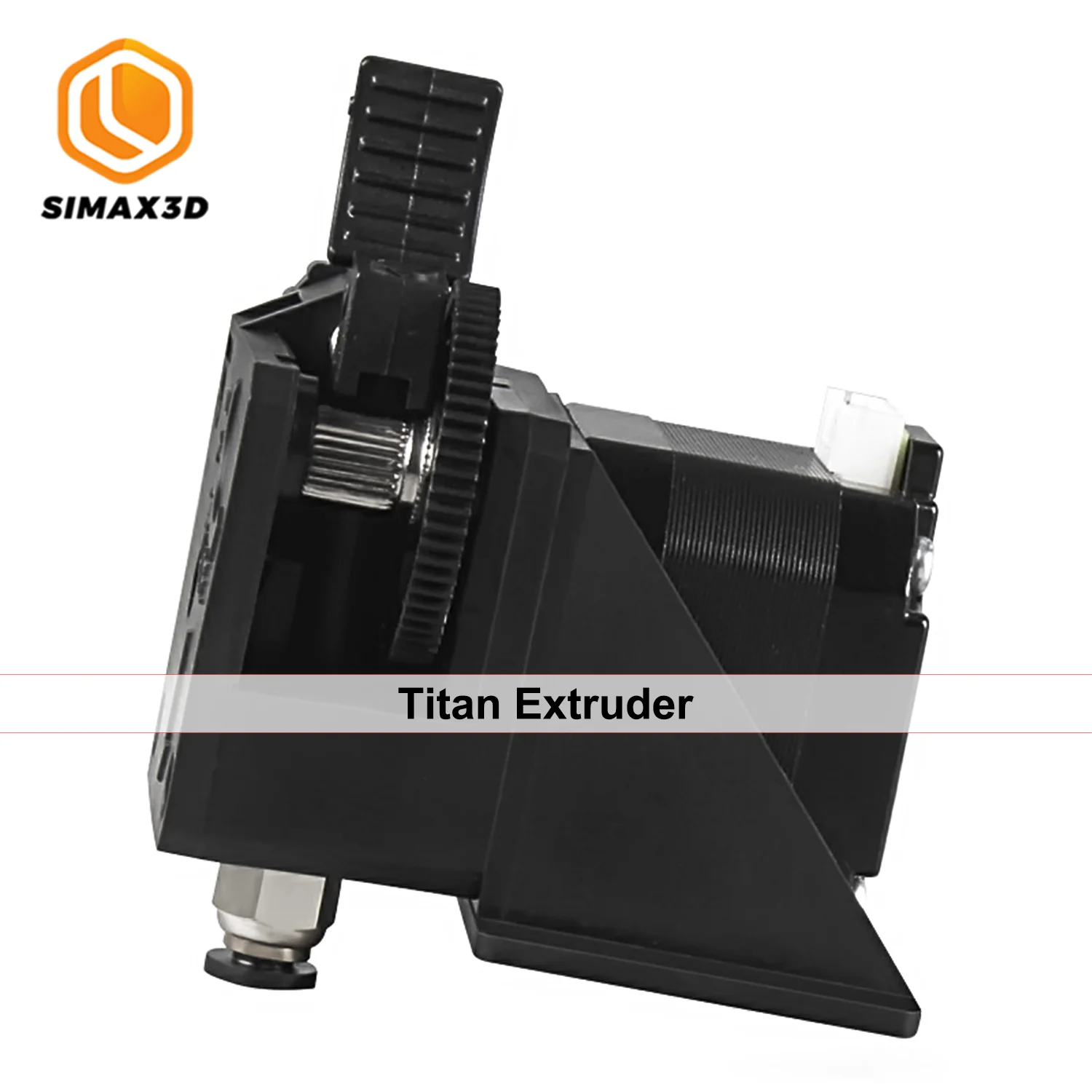 Титановый экструдер SIMAX3D двухприводный для настольного 3D принтера FDM Reprap E3D V6 J head