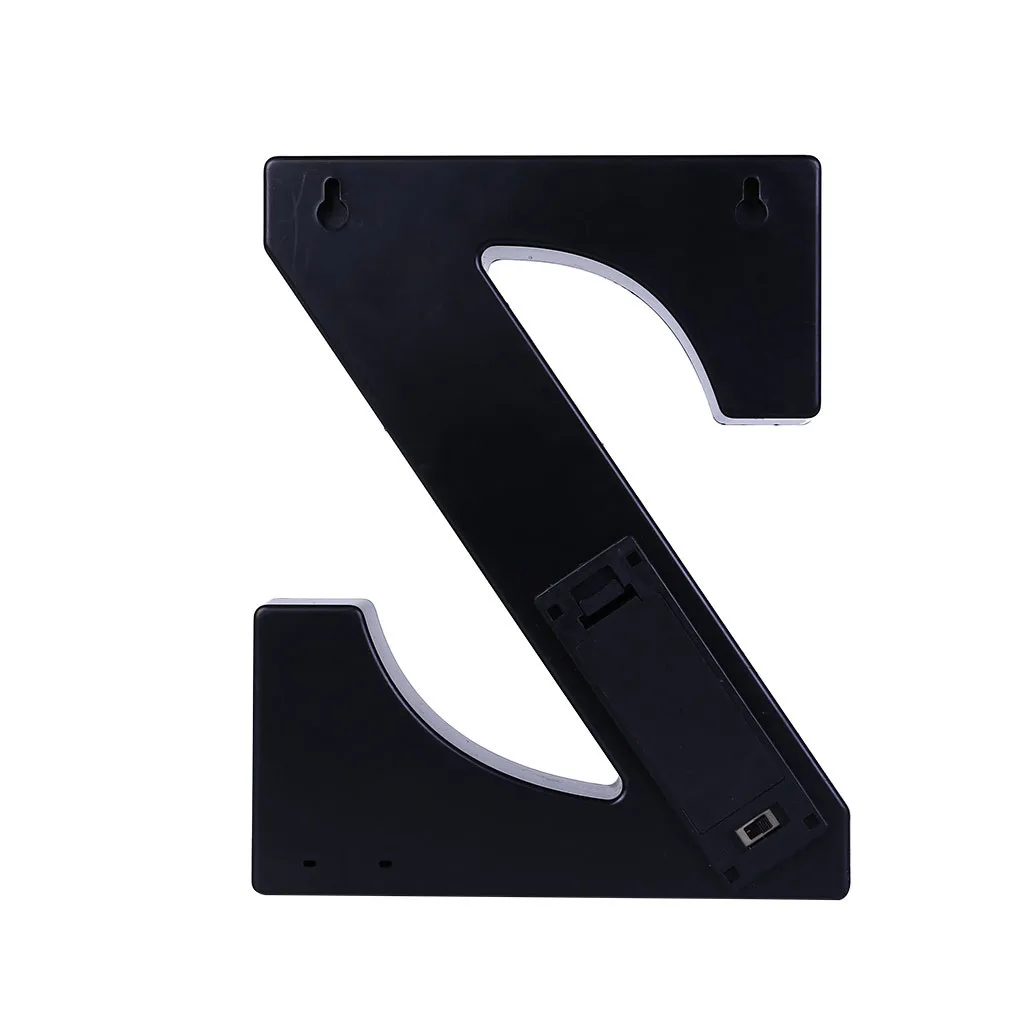 DIY 26 букв светодиодный ночник английский Marquee знак Алфавит 3D Настенный ночник t домашний Свадебный день рождения Жених