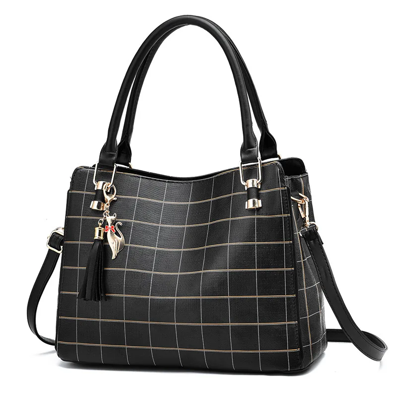 

Famous Designer Brand Bags Women Leather Handbags 2021 Luxury Ladies Hand Bags Purse Fashion Shoulder Message Bags Casual Tote