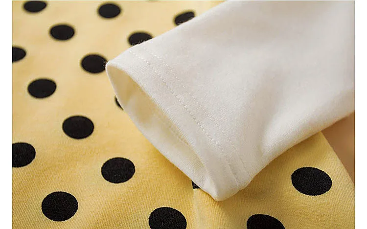 

New 2020 Fashion Girl Dress Party Princess Dress Polka Dot print Cute Bow Children Clothing Spring Autumn Kids Clothes