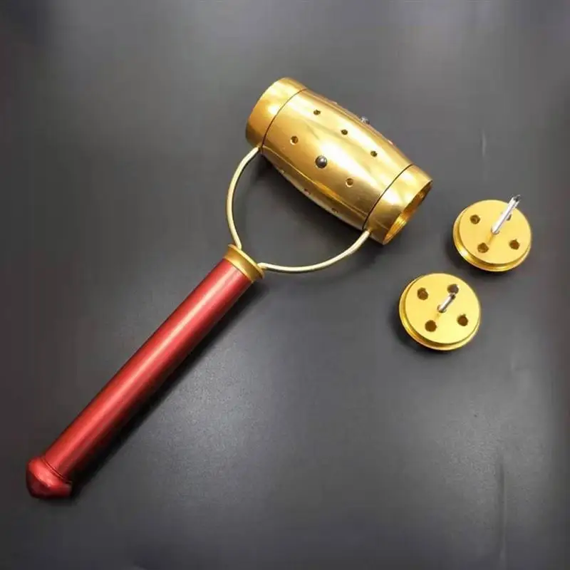 

1Pc Magnetic Moxibustion Stick Moxa Burner Rotating Moxibustion Rod (Golden)