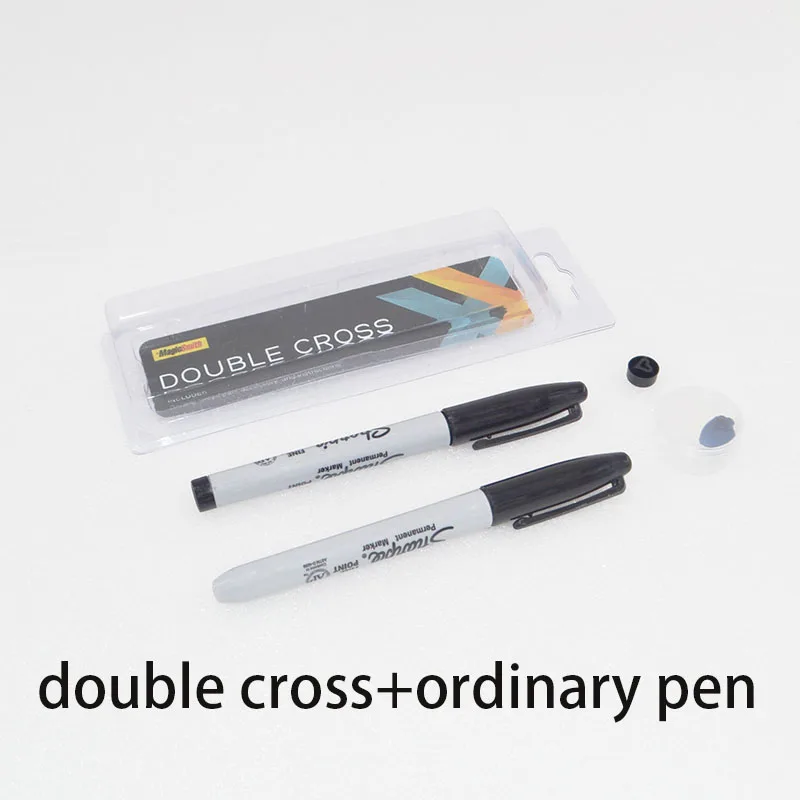 Двойной Крест Марка Саутворта (1 X штамп + 1 в форме сердца) Волшебные трюки уличная