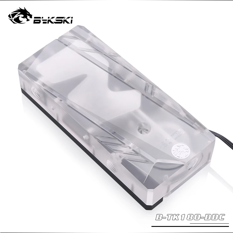 Bykski PC водный охлаждающий квадратный резервуар для воды прозрачный акриловый +