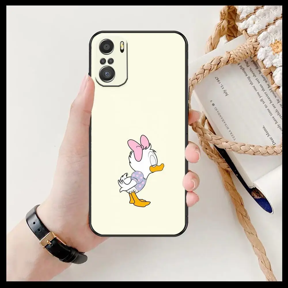 Disney duck phone For Xiaomi Redmi Note 10S 10 9T 9S 9 8T 8 7S 7 6 5A 5 Pro Max Soft Black Phone Case |
