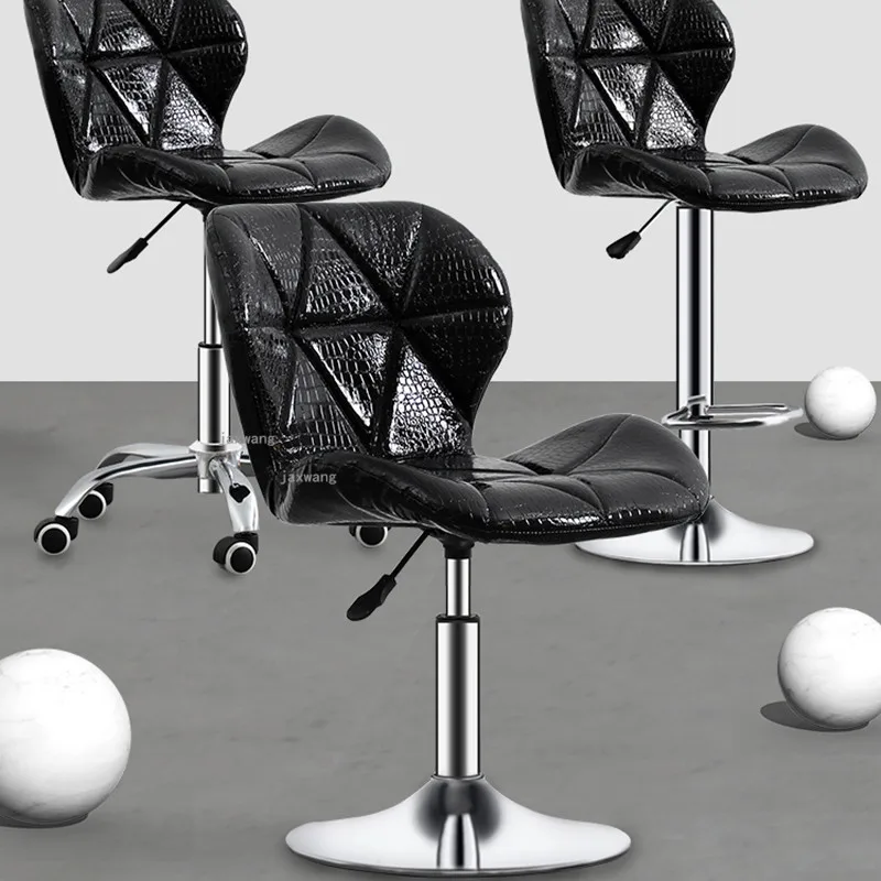 Барный стул высокий Лифт домашний передний стол вращающийся барный спинка шкив