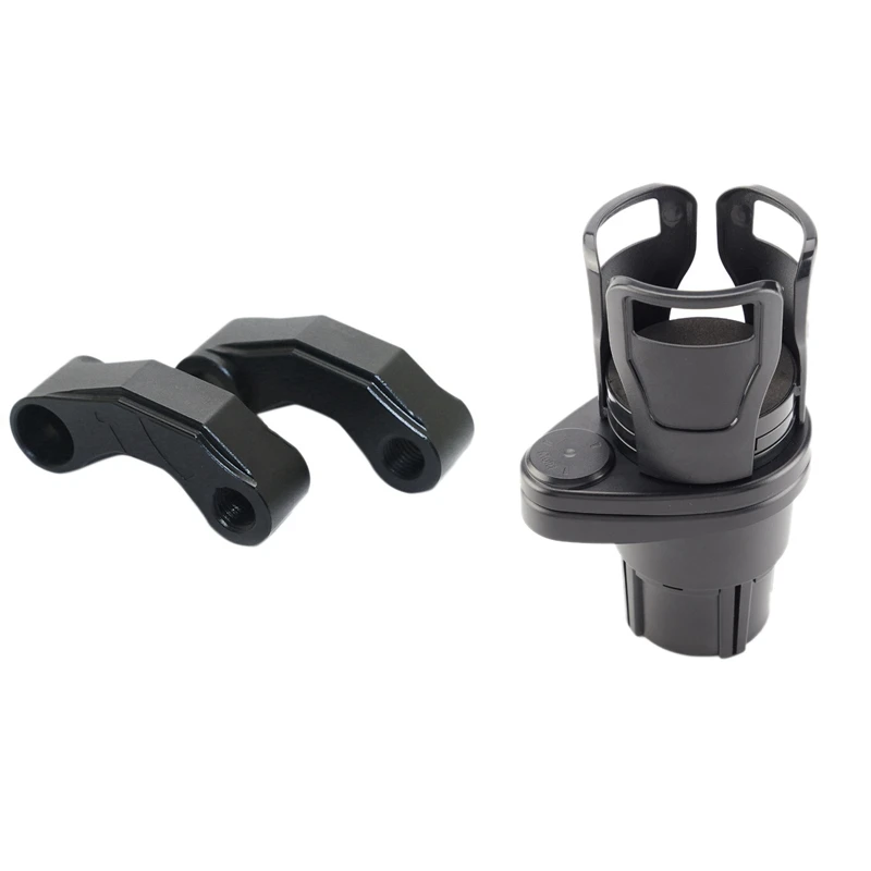 

Держатель для стакана 2 в 1, вращающийся на 360 градусов держатель для стакана с 1 парой удлинителей для зеркала, адаптер для крепления Распорк...