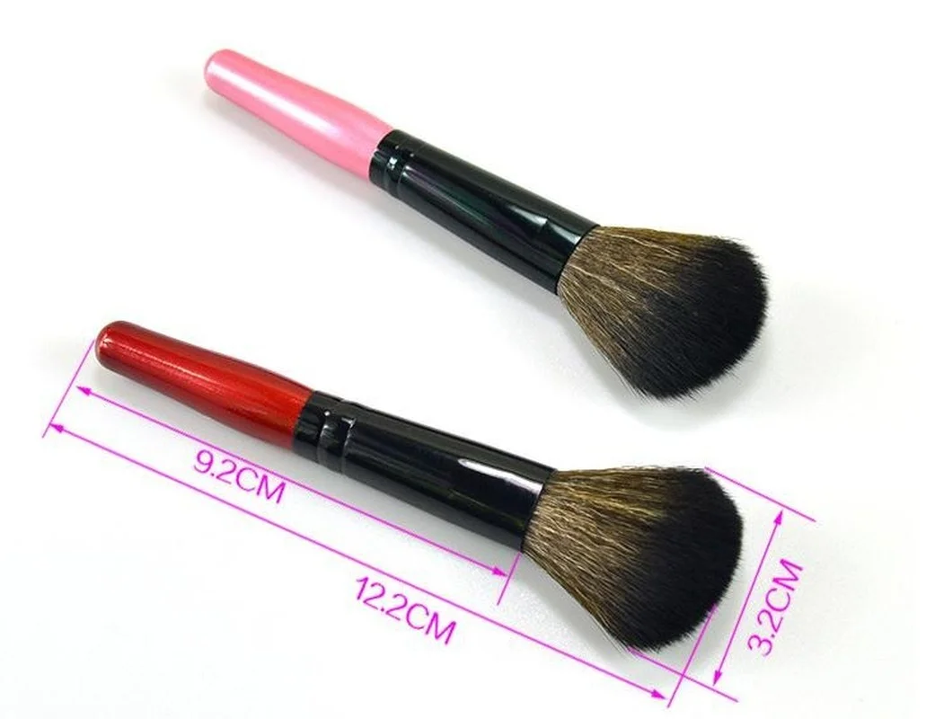 Набор кистей для румян с деревянной ручкой Подарочная Кисть макияжа набор из 2