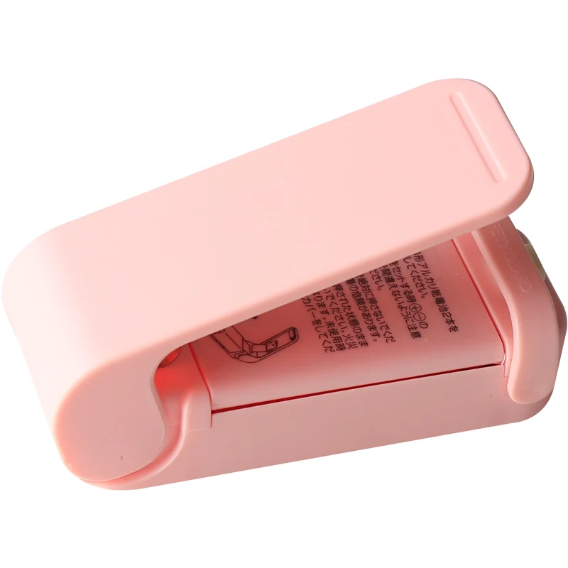 

Portable Mini Sealing Machine Heat Sealer Plastic Package Storage Bag Sticker Food Snack Seal Clips Household Kitchen Gadget