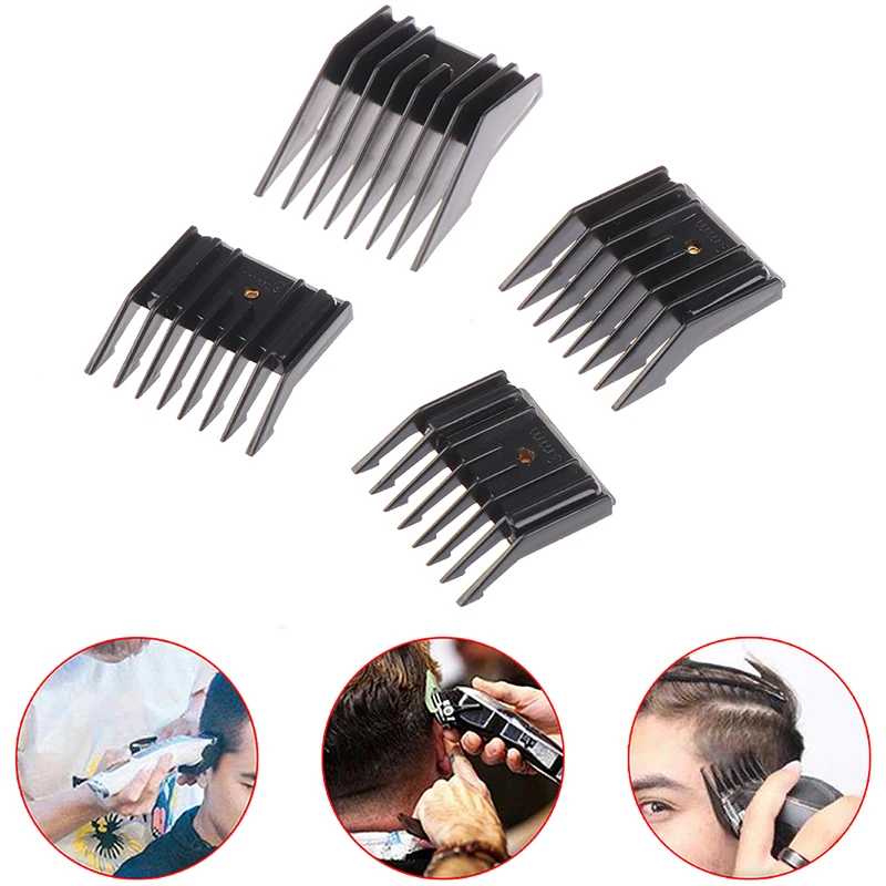 

4Pcs/set Universal Hair Clipper Limit Combs Guide Guard Attachment Size 3mm 6mm 9mm 12mm