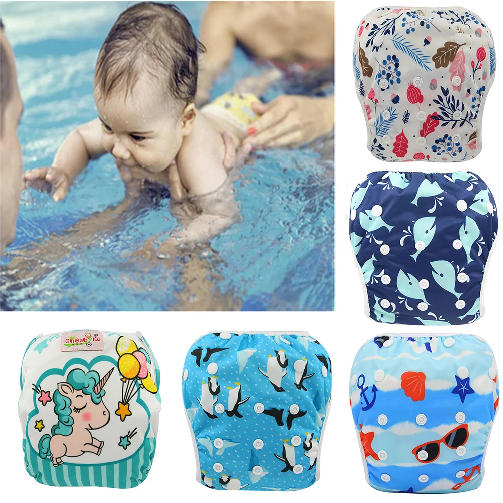 

Swimming Diapers For Infants Baby Cloth Diaper Swimsuit Baby Swim Suit Children Swimwear Swimming Trunks For Girls Baby Badpak