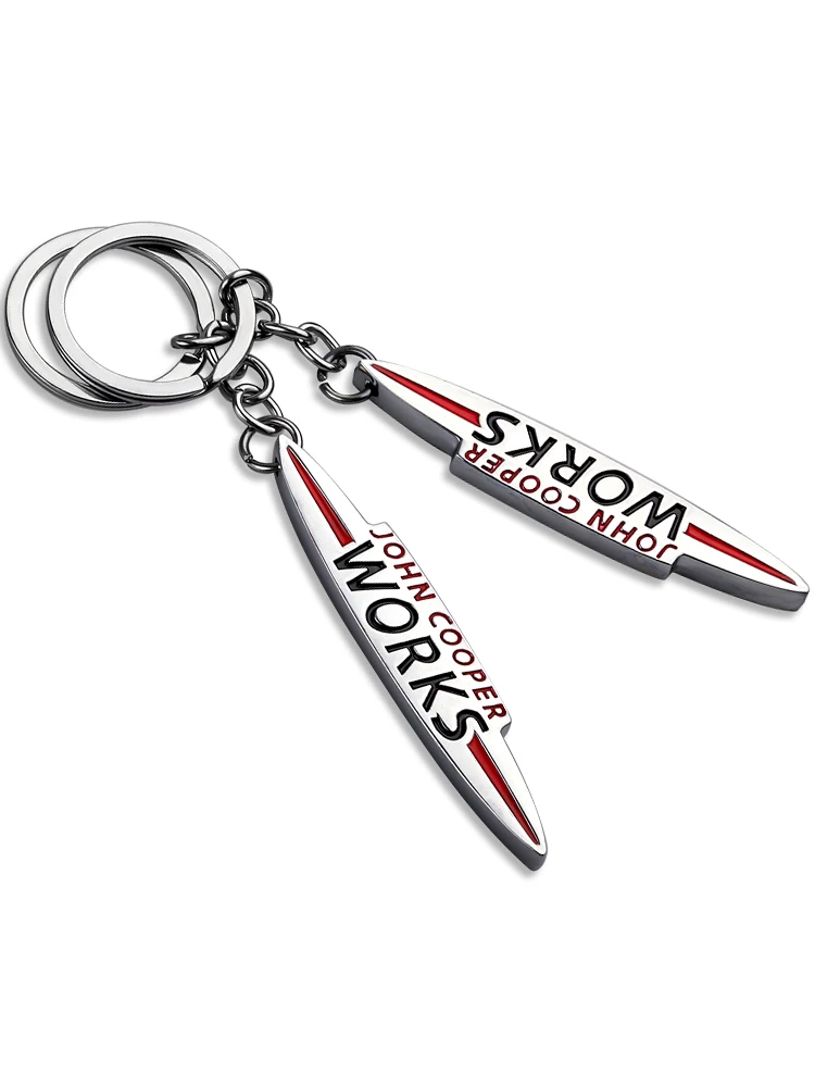 С дизайном John Cooper работает брелок с эмблемой стайлинга автомобилей для BMW Mini S JCW F56