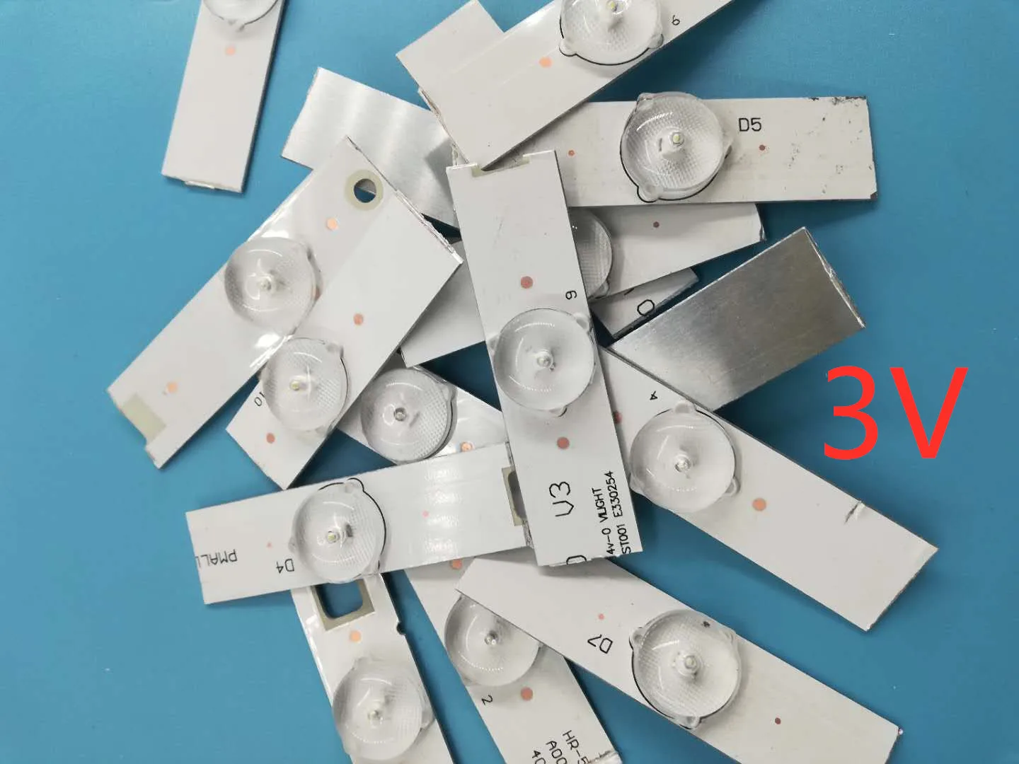 Лампы SMD 30 шт./лот 3 в 6 с оптической линзой для ремонта светодиодных лент 32 65