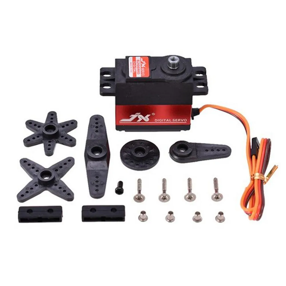 

1/10 RC Car Crawler Buggy High Speed CNC 25T JX Servo 8KG Metal Gear With Arm Replacement Accessories