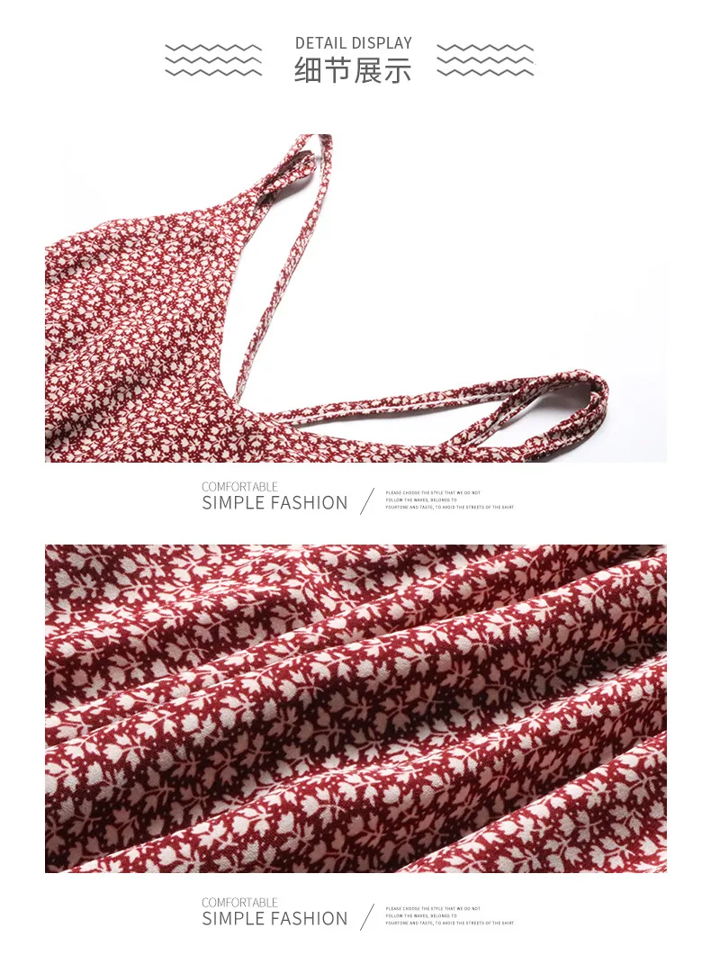 Новое Женское Повседневное платье с лямкой на шее принтом женские вечерние