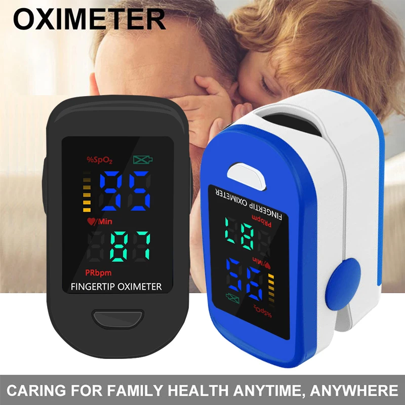 Зажим для пальца Пульсоксиметр Кислород в крови из насыщенность Метр Низкая