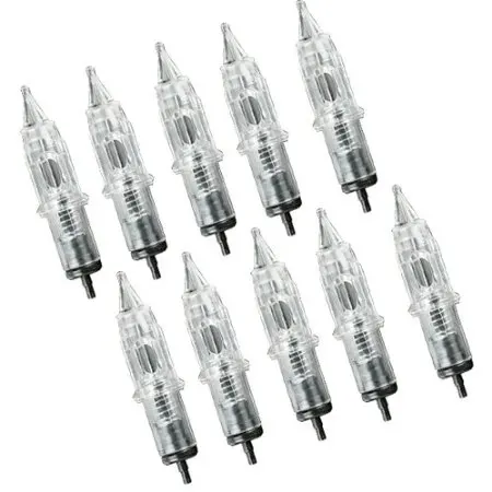 10 шт. Одноразовые стерилизованные тату иглы для бровей и губ|Иглы тату| |