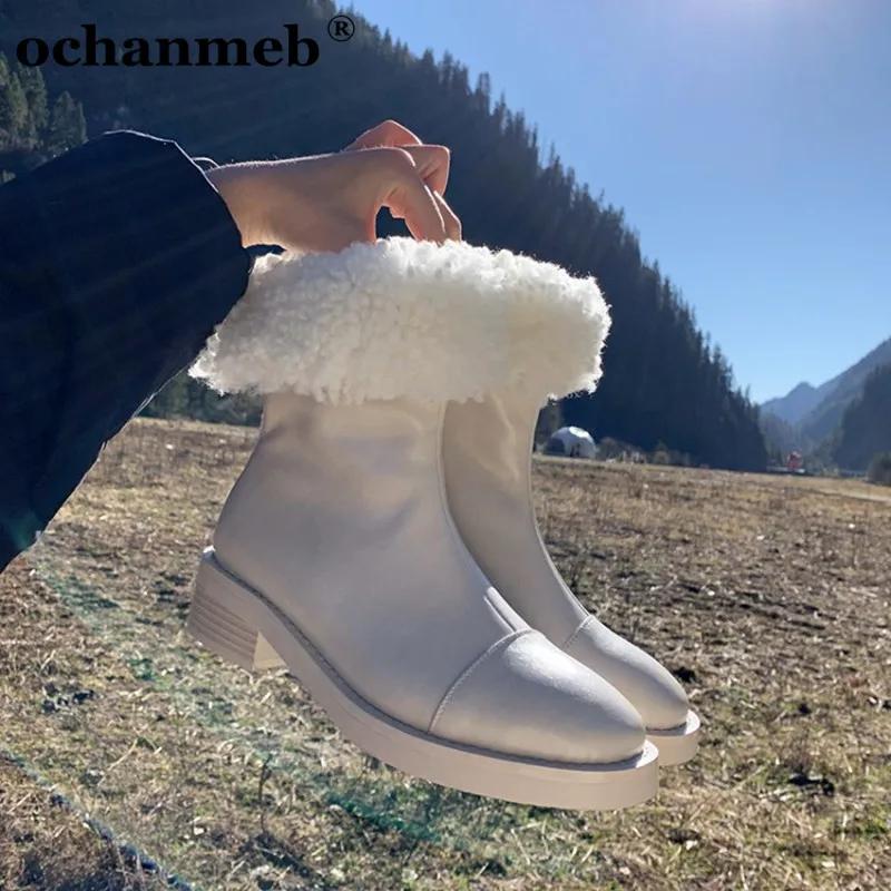 

Сапоги женские из натуральной овечьей шерсти, 34-43