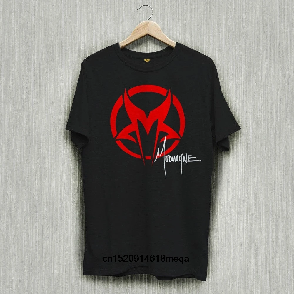 Mudvayne тяжелый металл рок группа логотип мужская черная футболка короткий рукав
