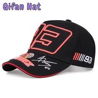 qifan fashion mens outdoor f1 racing hat cotton high quality baseball cap motorcycle hat sun hat women