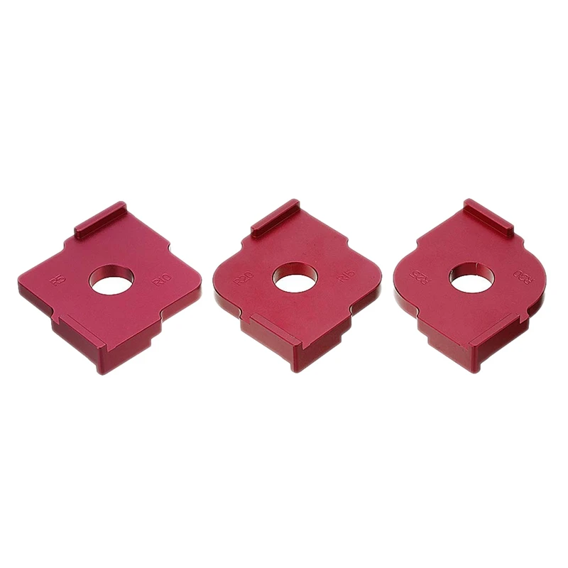 3 шт. деревянная панель радиус быстрого джига маршрутизатор настольные биты для