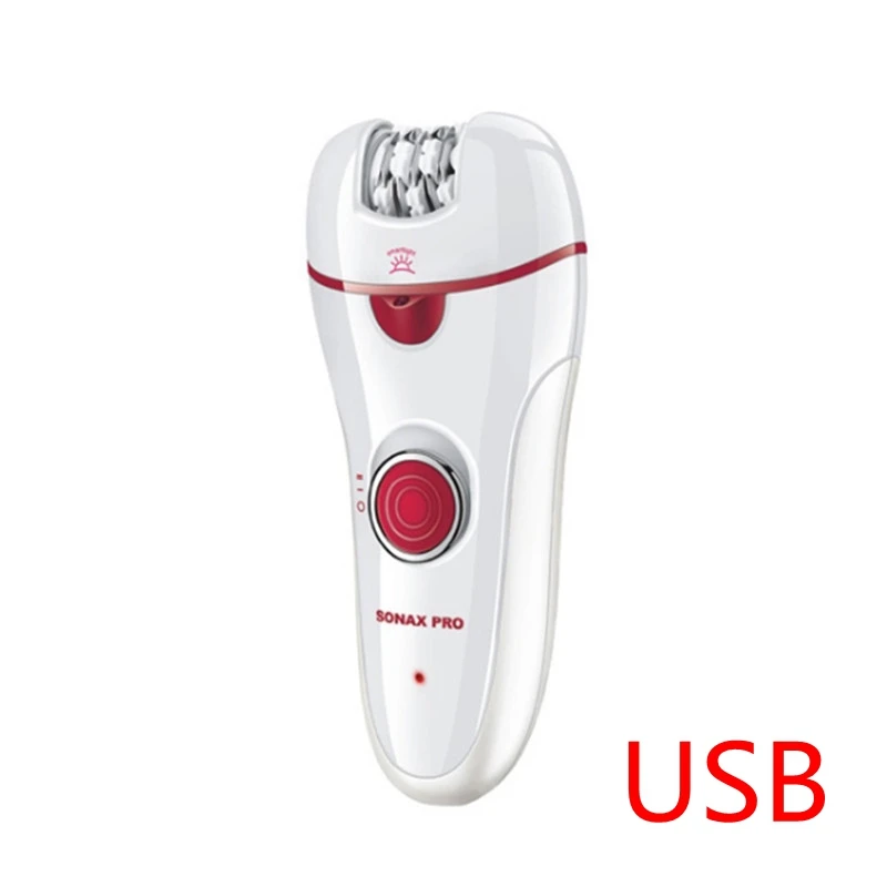 Red USB Эпилятор перманентное удаление волос 500000 Flash Touch Body Leg бикини триммер IPL лазерная эпиляция удаление волос Электрический эпилятор - Цвет: Red USB