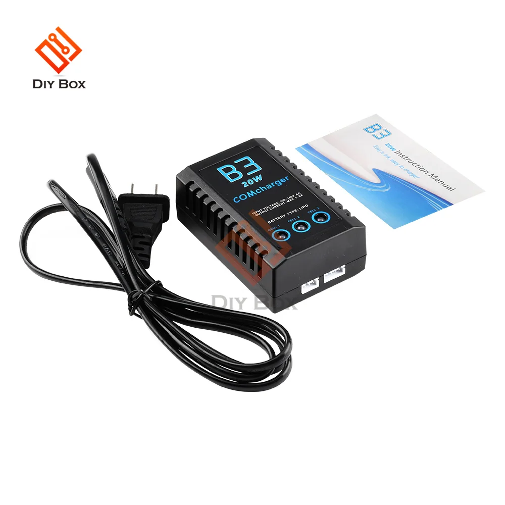 Зарядное устройство BMS 2S 3S для iMaxRC iMax B3 Pro компактное зарядное Lipo внешний