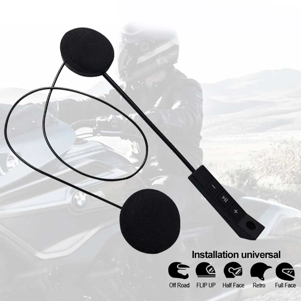 Беспроводные Bluetooth наушники для мотоциклистов гарнитура шлема с HD микрофоном