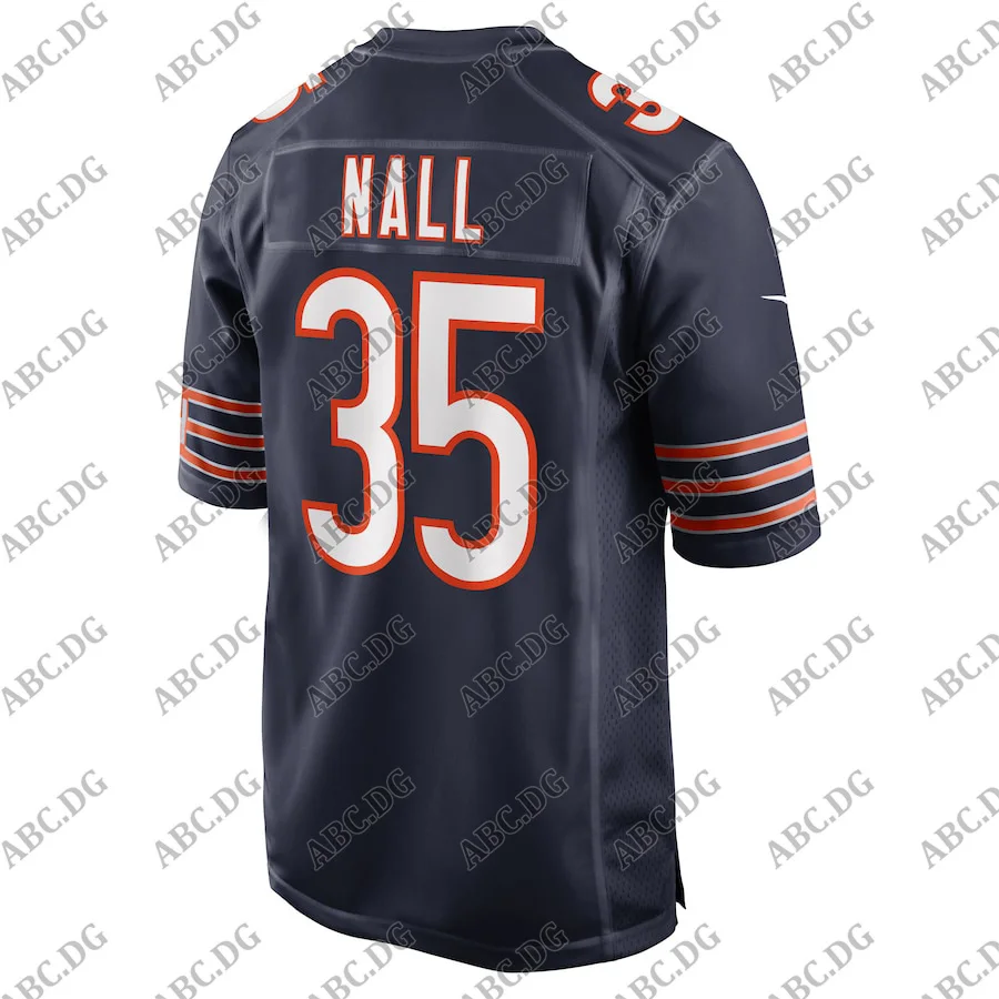

Customized Stitch American Football Jersey Men Women Kid Youth Chicago Ryan Nall Navy Game Jersey